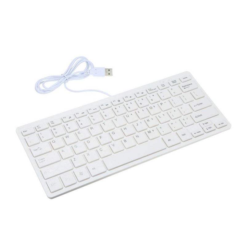 axGear USB Mini Keyboard with Chocolate Buttons Stylish Portable Ultra Slim for Mac PC - Image 2
